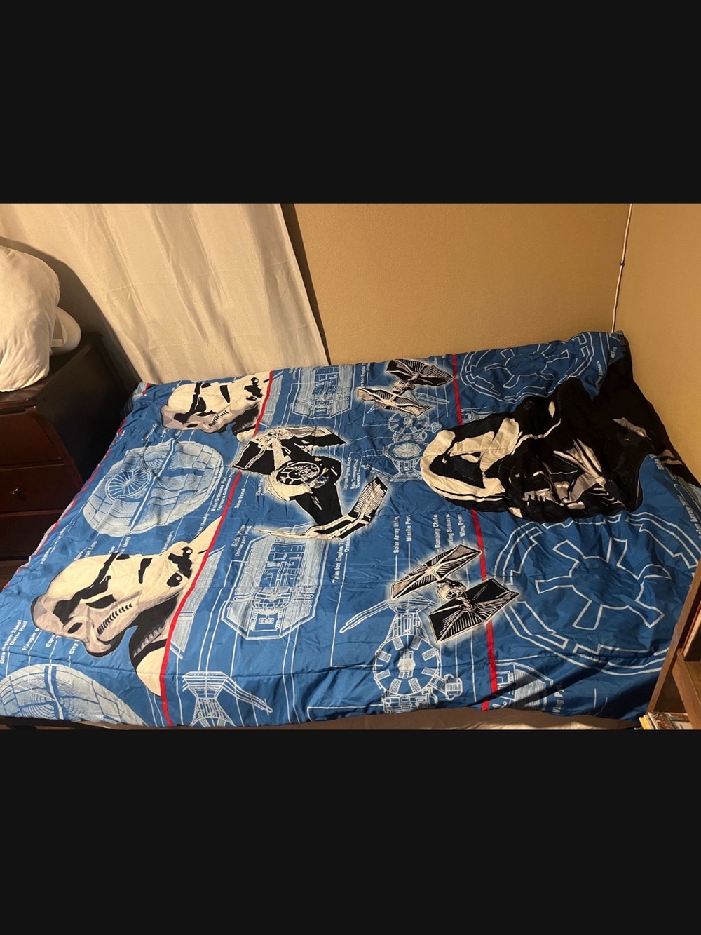 Vintage Star Wars Twin Reversible Comforter